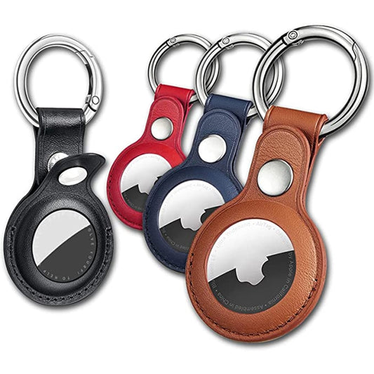 Anti-Theft Air Tag Key Ring Holder